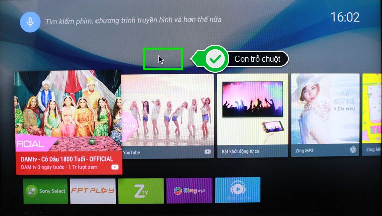 Cách kết nối chuột có dây với tivi Sony đơn giản