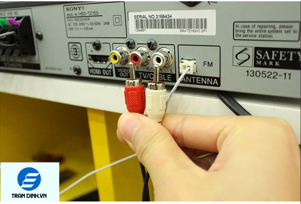 cach ket noi loa voi tivi 2