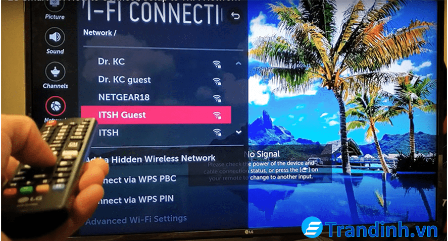 cach ket noi mang wifi tren smart tivi lg 10