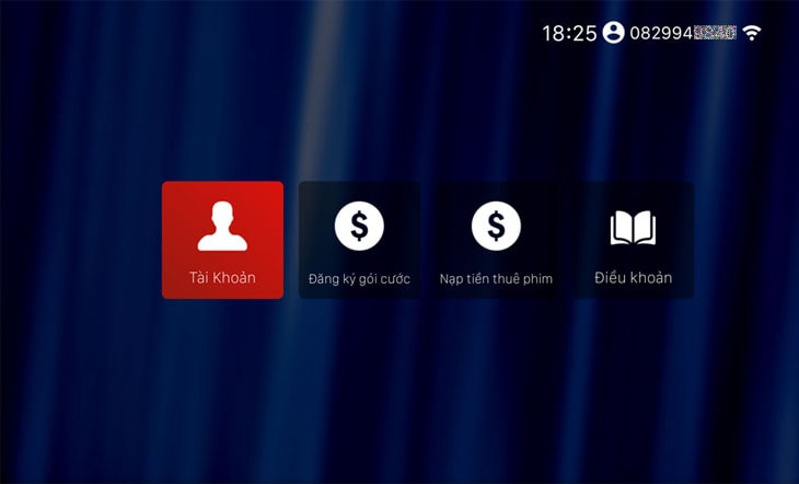 Cách kích hoạt gói VTVCab On trên smart tivi LG 6 Bước 6: