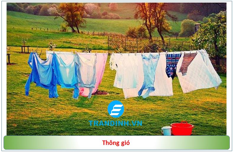 cách giúp quần áo nhanh khô vào mùa mưa