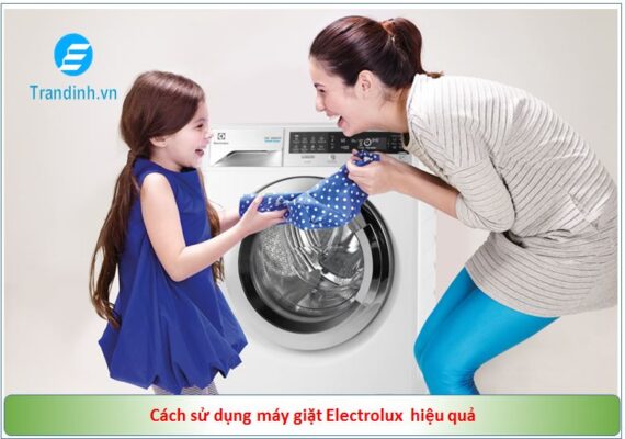 Cách sử dụng máy giặt Electrolux 7kg lồng ngang 41 cach su dung may giat electrolux