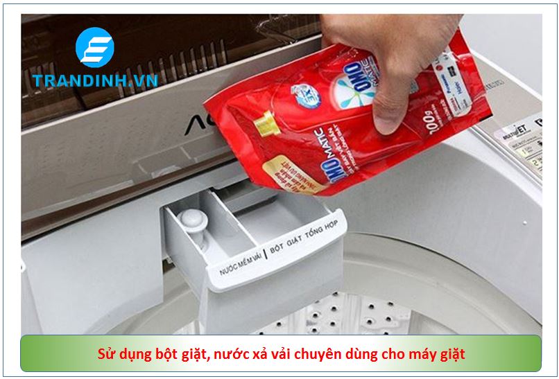  Chọn bột giặt phù hợp dễ hòa tan dành riêng cho máy giặt