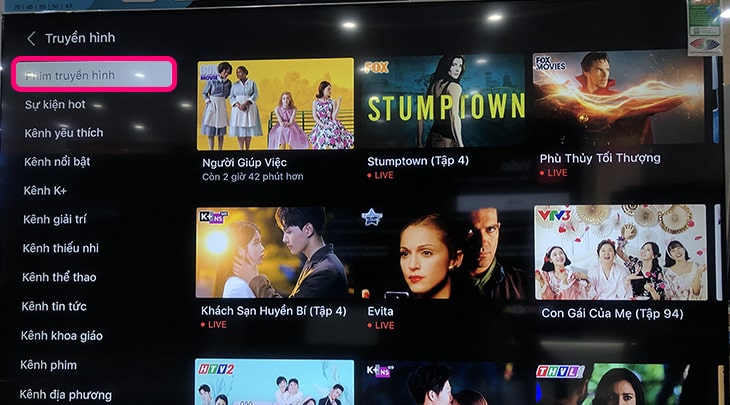 Cách sử dụng ứng dụng ClipTV trên Smart tivi Samsung 11 cach su dung ung dung cliptv tren smart tivi samsung 11