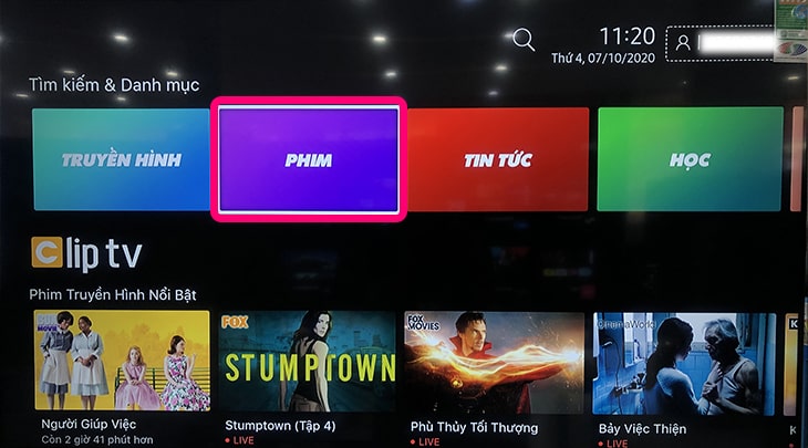 Cách sử dụng ứng dụng ClipTV trên Smart tivi Samsung 13 cach su dung ung dung cliptv tren smart tivi samsung 13