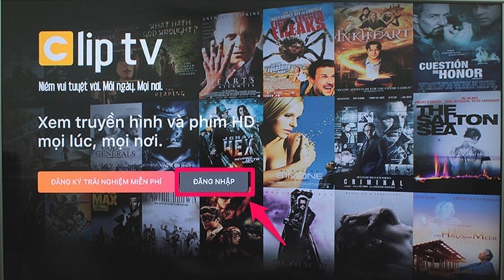 Cách sử dụng ứng dụng ClipTV trên Smart tivi Samsung 7 Bước 1: