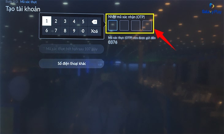 cach su dung ung dung galaxy play flim tren smart tivi lg 9