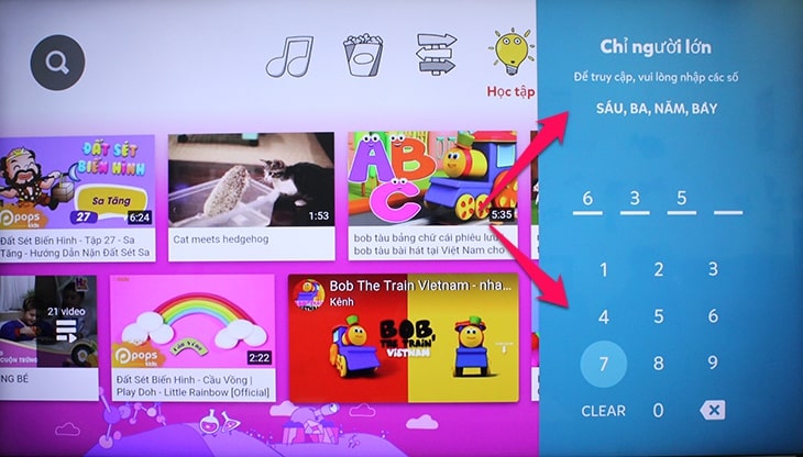 4 Hướng dẫn bật tính năng tìm kiếm để tìm thêm video trên Smart tivi LG