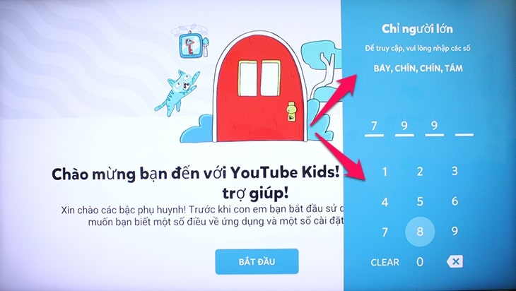 3 Hướng dẫn cách ứng dụng Youtube Kids trên Smart tivi LG