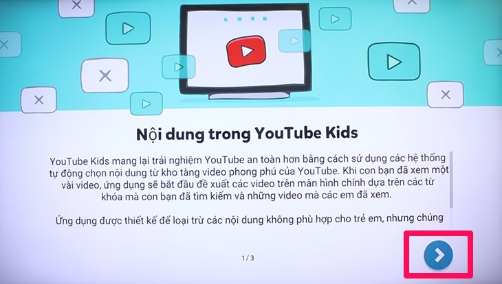 3 Hướng dẫn cách ứng dụng Youtube Kids trên Smart tivi LG