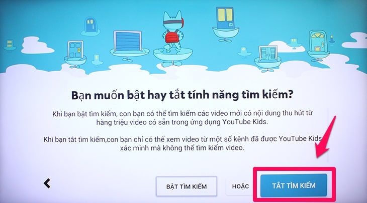 3 Hướng dẫn cách ứng dụng Youtube Kids trên Smart tivi LG
