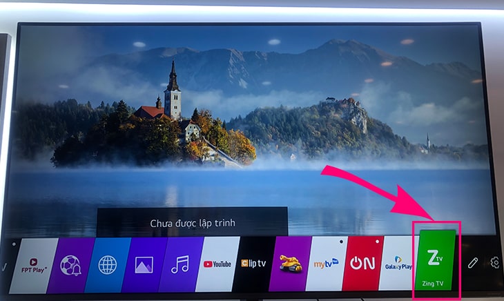 Cách sử dụng ứng dụng Zing TV trên Smart tivi LG 26 Bước 1:
