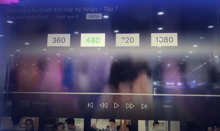 Cách sử dụng ứng dụng Zing TV trên Smart tivi LG 32 Bước 6: