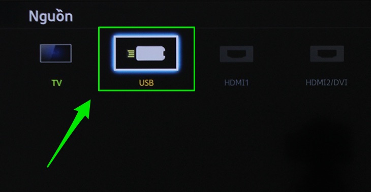 2 Hướng dẫn Cách xem video, nghe nhạc, xem ảnh trong USB trên tivi Samsung
