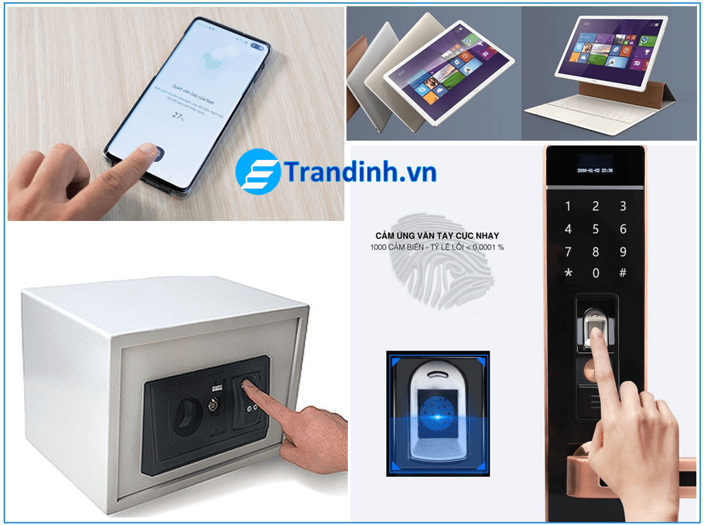 Ứng dụng cảm biến vân tay