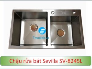 Chậu rửa bát Sevilla inox 304 đúc nguyên khối
