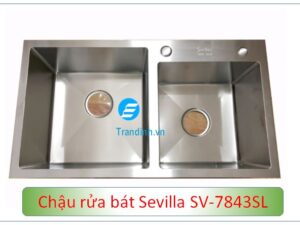Chậu rửa bát Sevilla SV-7843SL 2 Chậu rửa bát SV-7843L
