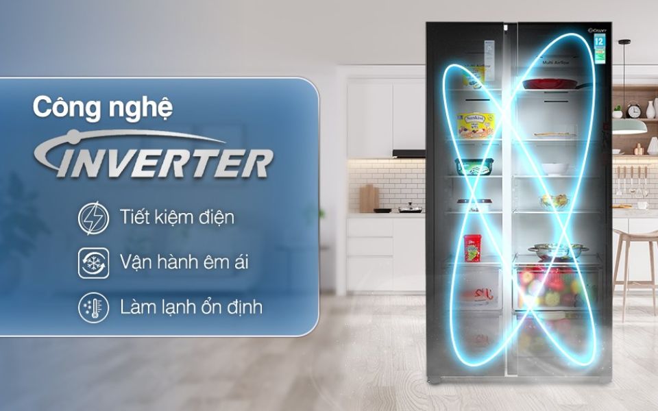 tủ lạnh Casper trang bị công nghệ Inverter tiết kiệm 40% điện năng