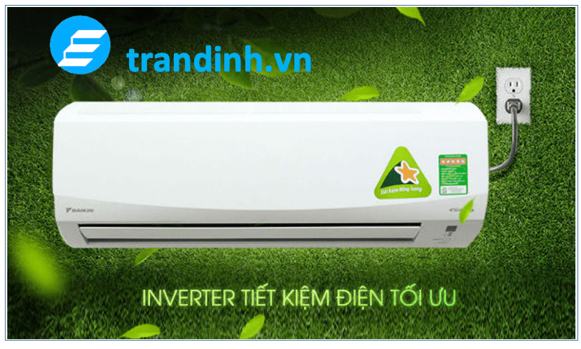 1. Công nghệ biến tần Inverter tiết kiệm điện tối ưu trên điều hoà Daikin