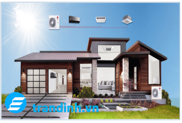 8. Điều hoà LG có thiết kế sang trọng, hiện đại