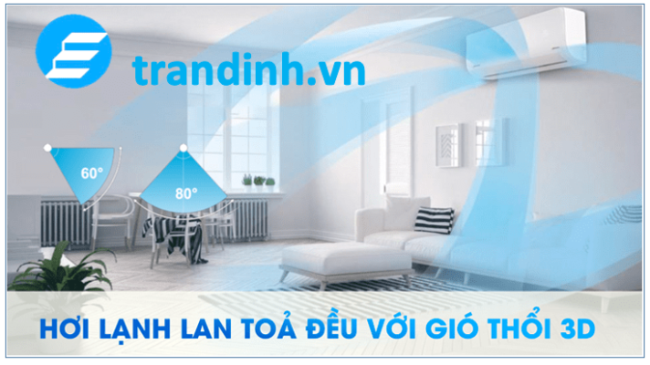 Thổi gió 3D tiện lợi
