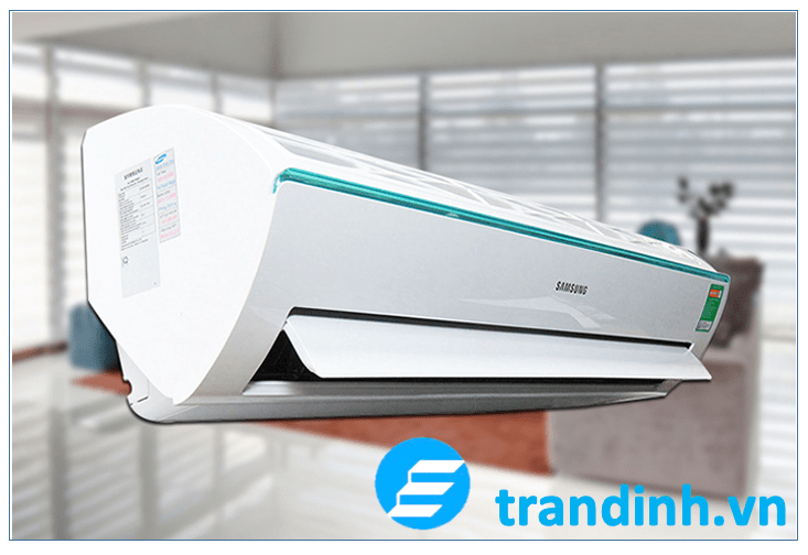 1. Điều hoà Samsung có thiết kế tam diện độc đáo và cá tính