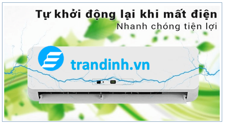 10. Tính năng tự khởi động lại khi có điện tiện ích