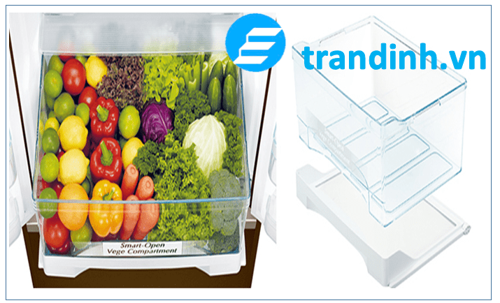 Ngăn rau quả thông minh, có thể mở rộng được
