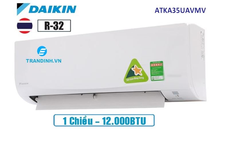 Hướng dẫn sử dụng điều khiển điều hòa Daikin 7 Điều hòa Daikin ATKA35UAVMV 12000BTU 1 chiều inverter