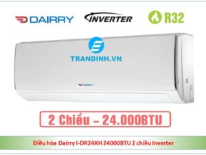 Điều hòa Dairry I-DR24KH 24000BTU 2 chiều Inverter