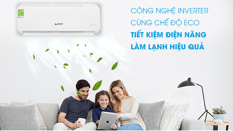 4. Công nghệ Inverter và chế độ Eco giúp tiết kiệm điện tối ưu