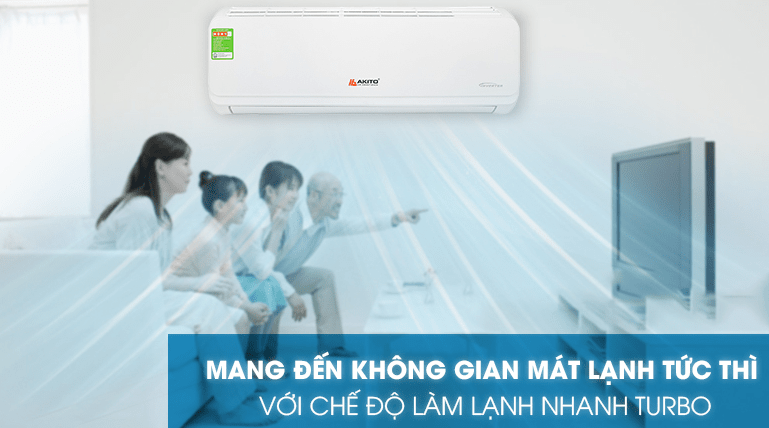 7. Làm lạnh tức thời với chức năng làm lạnh nhanh Turbo