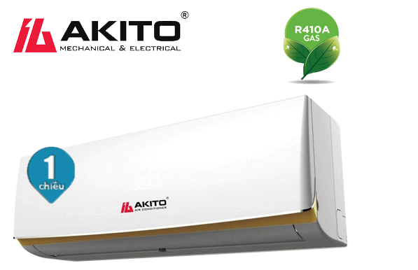 4. Máy lạnh Akito AKS-H24OC sử dụng Gas R410a an toàn và thân thiện môi trường