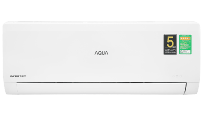 Điều hoà Aqua AQA-KCRV13WNMA inverter 12000BTU 15 2. Điều hoà AQA KCRV13WNMA inverter 1.5HP có thiết kế sang trọng, thẩm mỹ