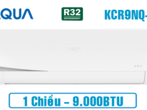 1. Điều hòa AQUA AQA-KCR9NQ-S 9000BTU 1 chiều thiết kế sang trọng hiện đại