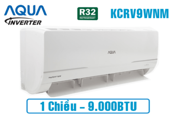 dieu hoa aqua aqa kcrv9wnm 9000BTU 1 chieu inverter