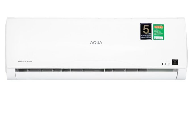 Điều hòa AQUA Inverter 1 HP AQA-KCRV10XAW 15 1. Điều hòa AQUA Inverter 12000BTU KCRV10XAW | phù hợp cho phòng có diện tích dưới 20 m2