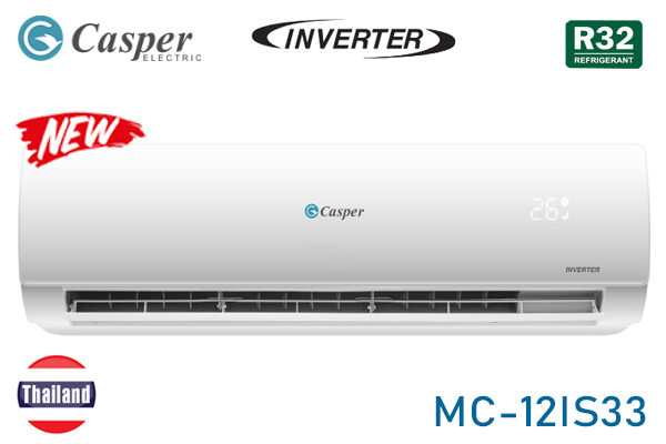 Điều hòa Casper 12000BTU MC-12IS33 1 chiều inverter 4 Thiết kế nhỏ gọn, thích hợp với mọi không gian