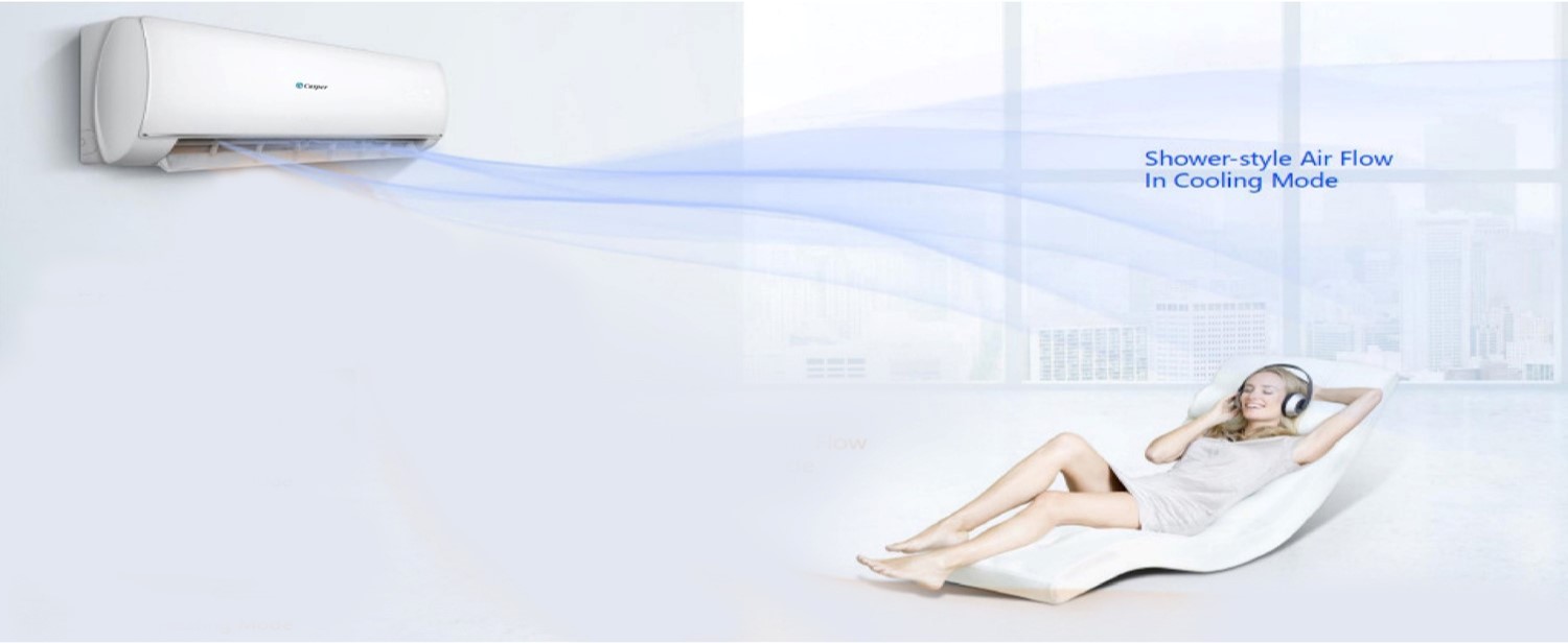 Điều hoà tích hợp chế độ Smart Air thông minh điều chỉnh hướng gió dễ dàng