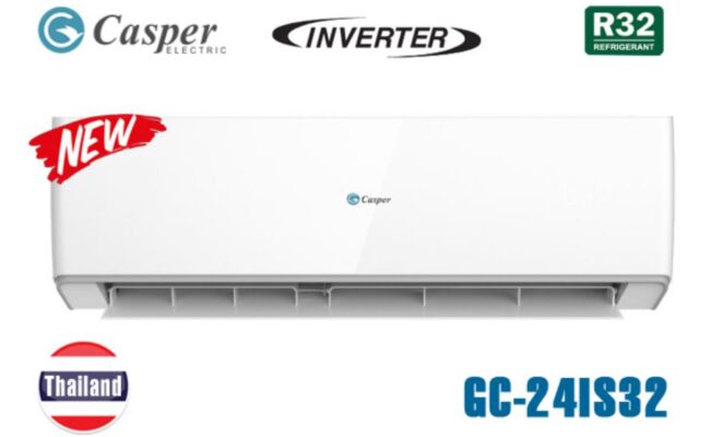 1.Điều hòa Casper GC24IS32 thiết kế sang trọng, hiện đại 