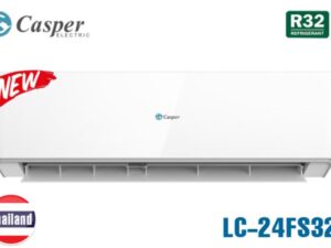 1. Điều hòa Casper LC-24FS32 sở hữu thiết kế nguyên khối, tạo cảm giác chắc chắn