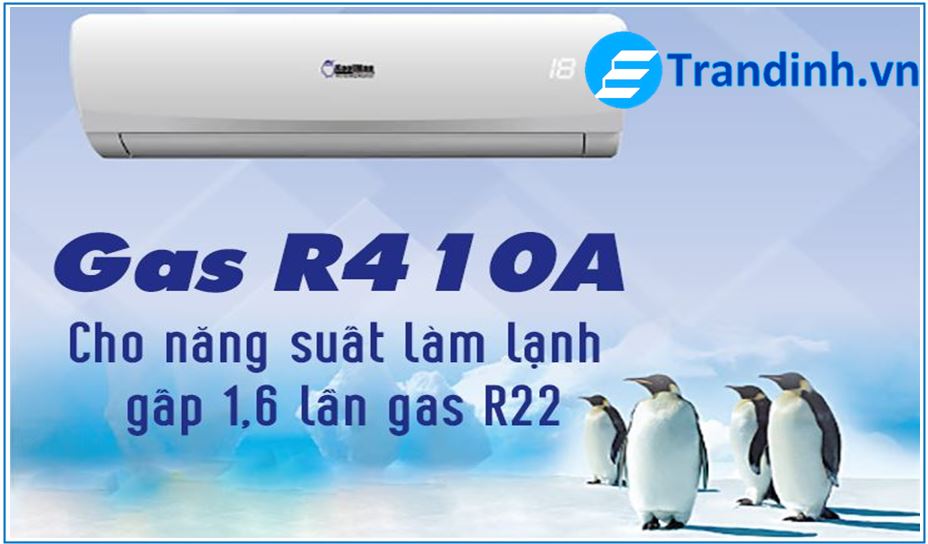 Điều hòa Casper sử dụng loại Gas gì ? R410A HAY R32 1 Gas R410a