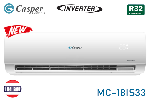 Thiết kế bắt mắt, sang trọng của điều hòa Casper 18000BTU MC-18IS33 1 chiều