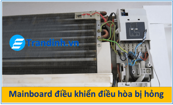 Mainboard điều khiển điều hòa Daikin bị lỗi