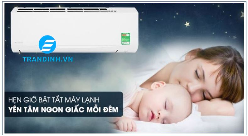Điều hòa Daikin có chức năng hẹn giờ thông minh