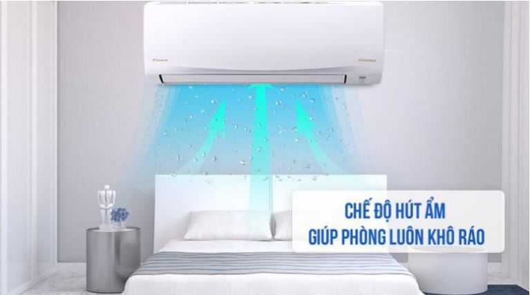 7. Máy lạnh Daikin 2020 giúp bảo vệ sức khoẻ cho cả gia đình với chức năng chống ẩm mốc