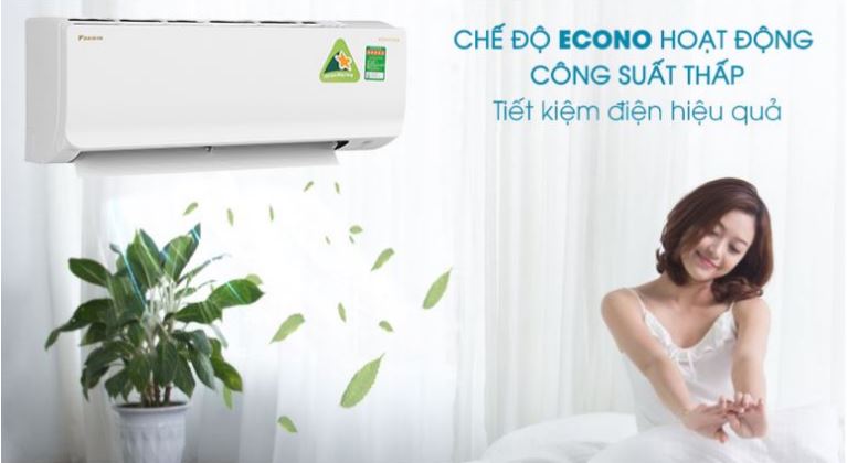 Điều hòa Daikin FTF35UV1V 12000BTU 1 chiều 11 9. Điều hòa Daikin giá rẻ chính hãng giúp tiết kiệm điện năng hiệu quả với chế độ Econo