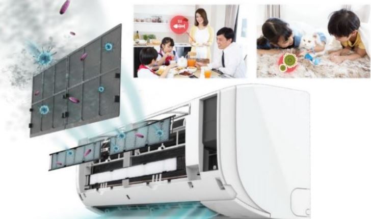 8. Điều hòa Daikin thế hệ mới sở hữu tấm lọc Apatit Titan– Lá chắn bảo vệ sức khỏe