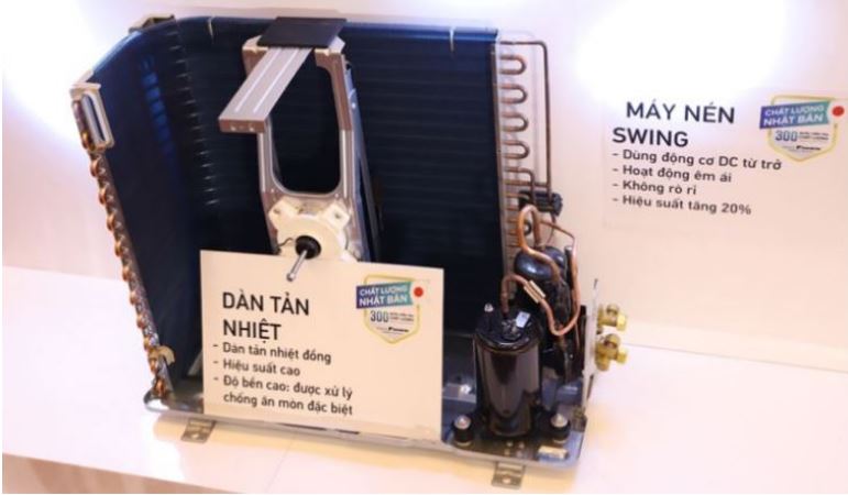 6. Máy lạnh Daikin trang bị bộ máy nén cao cấp bảo vệ điện áp cao – thấp cho bo mạch