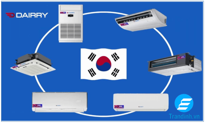 Nguồn gốc xuất xứ của điều hoà Dairry